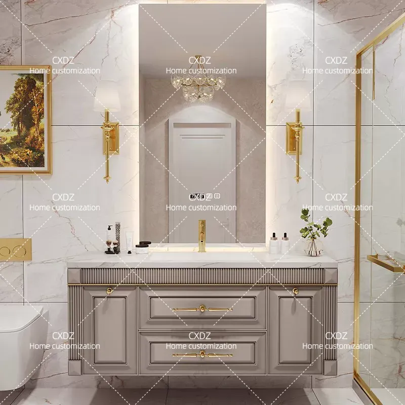 American Oak Rock Slab Seamles - Home Bathroom Wash Basin recension och pris
