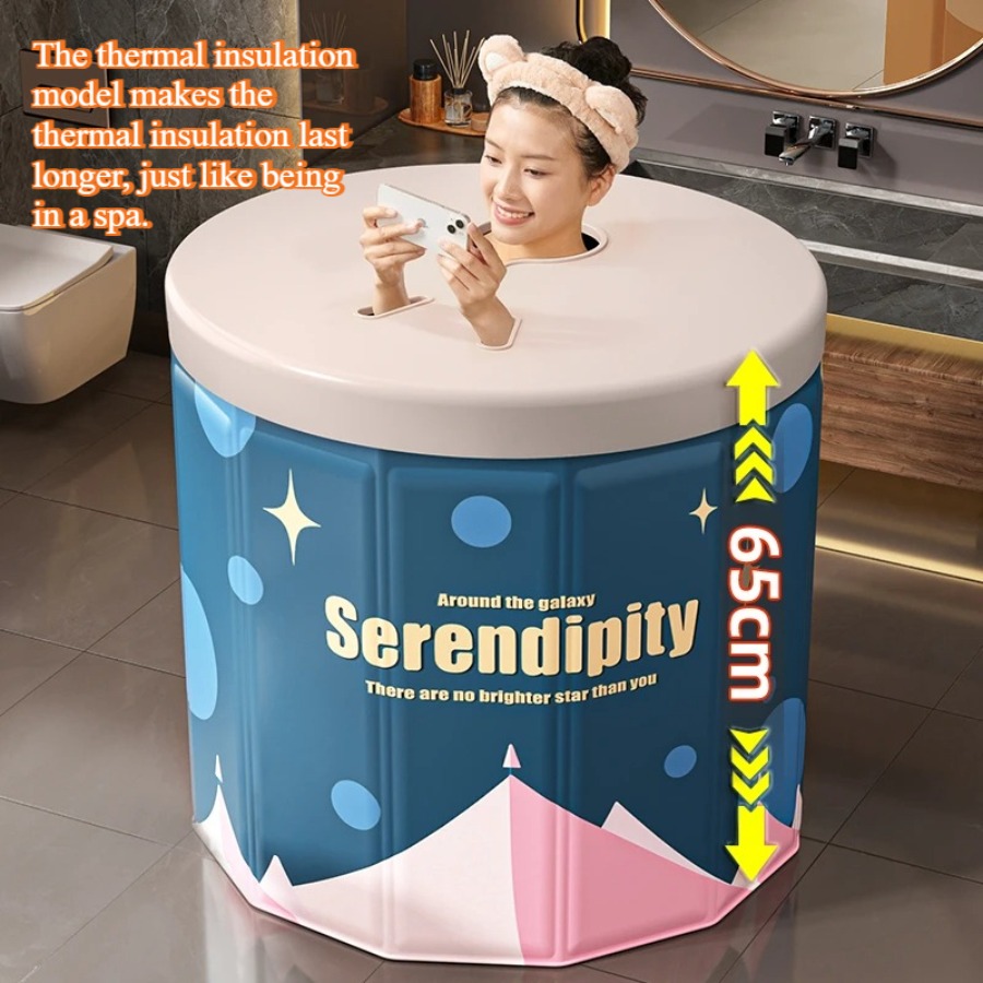 New foldable bathtub for adult - Home Bathroom Tub recension och pris