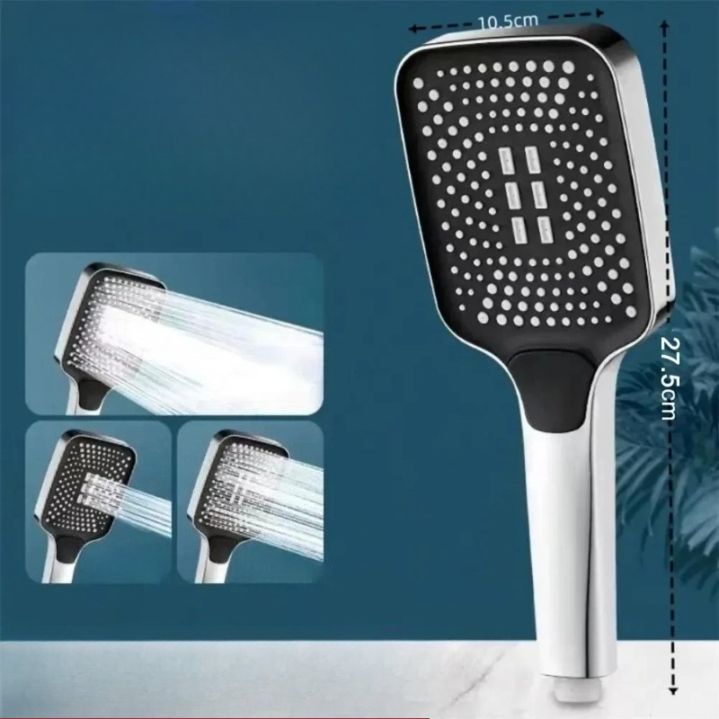 Adjustable 3-Mode High Pressur - Home Bathroom Gadgets recension och pris