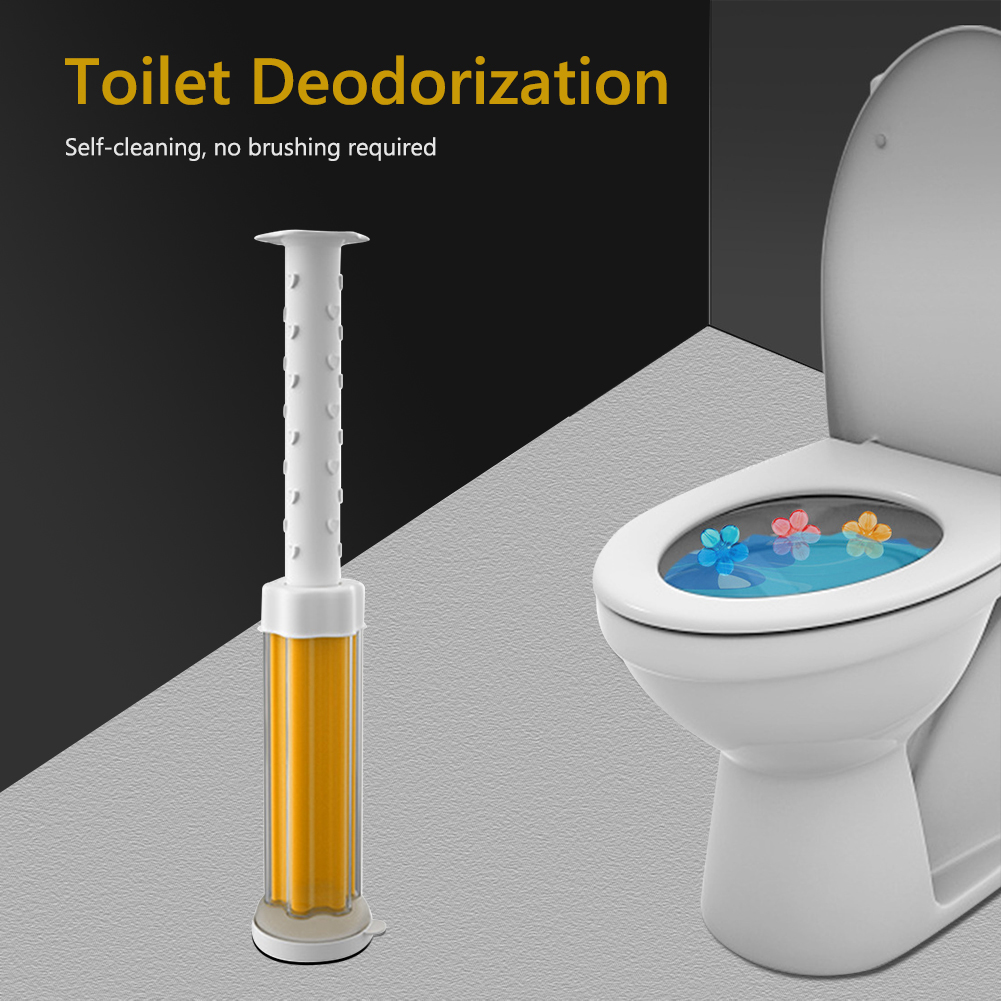 1-6PCS Flower Gel Stamp Toilet - Home Bathroom Cleaner recension och pris