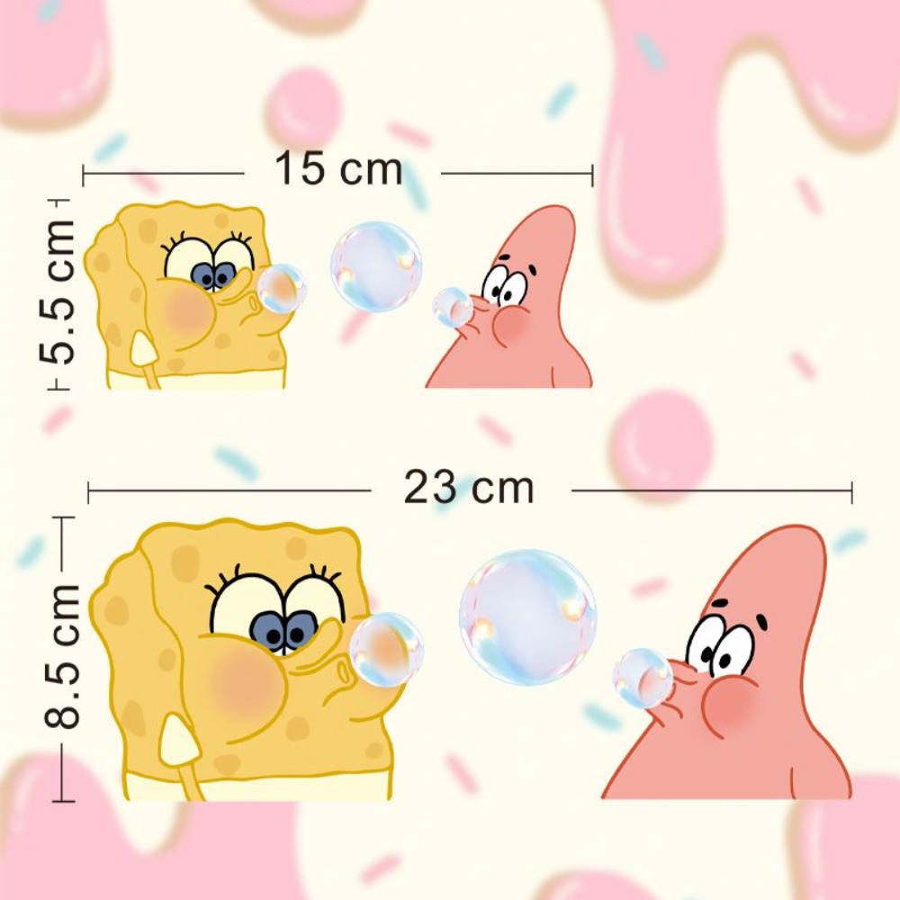 SpongeBob Bathroom Mirror Deca - Home Bathroom Gadgets recension och pris