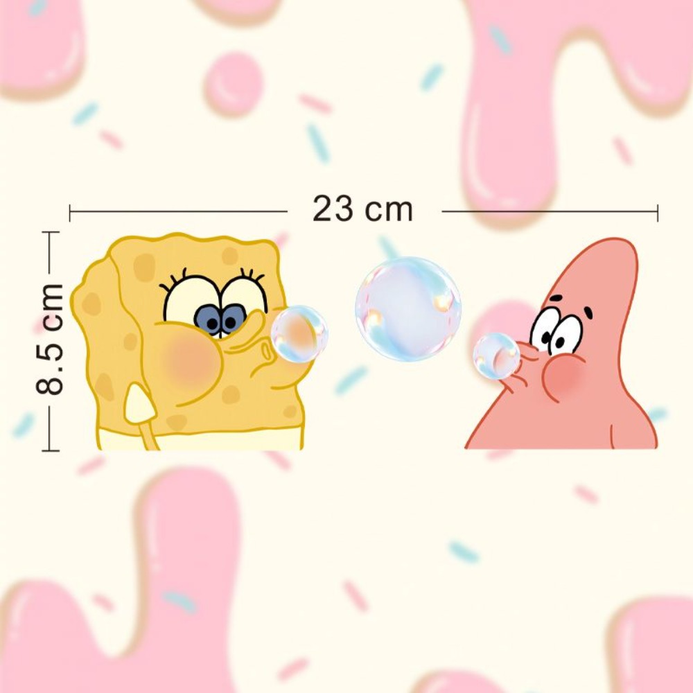 SpongeBob Bathroom Mirror Deca - Home Bathroom Gadgets recension och pris