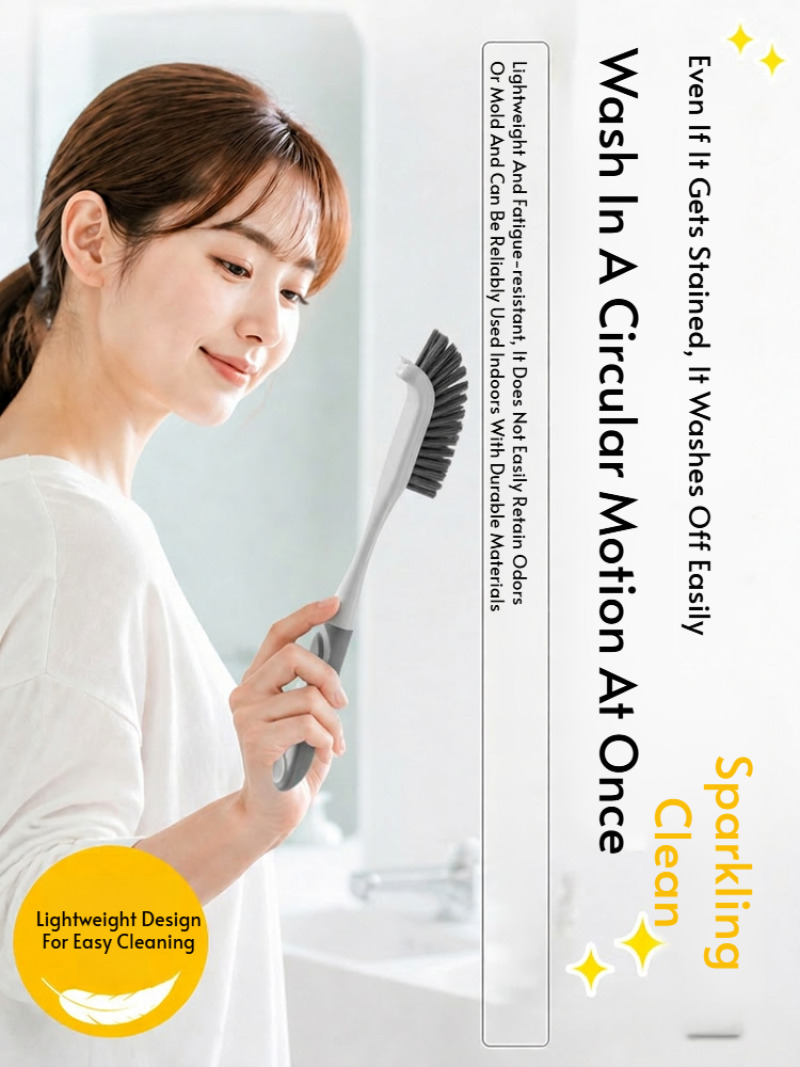 Scrub Brush Set with Hard Bris - Home Bathroom Cleaner recension och pris