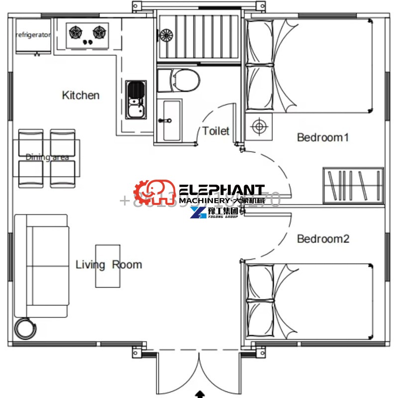 Tiny Home 20ft Villa Container - Home Bathroom Equipment recension och pris