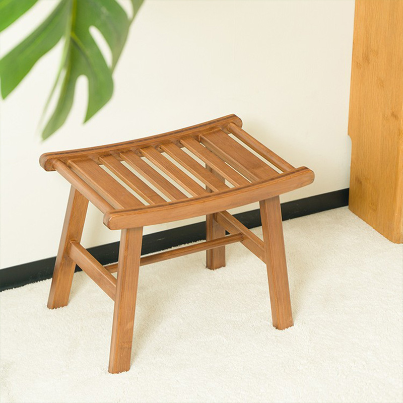 1PC Bamboo Shower Bench Non Sl - Home Bathroom Tub recension och pris