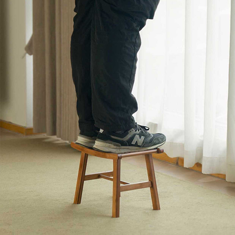 1PC Bamboo Shower Bench Non Sl - Home Bathroom Tub recension och pris
