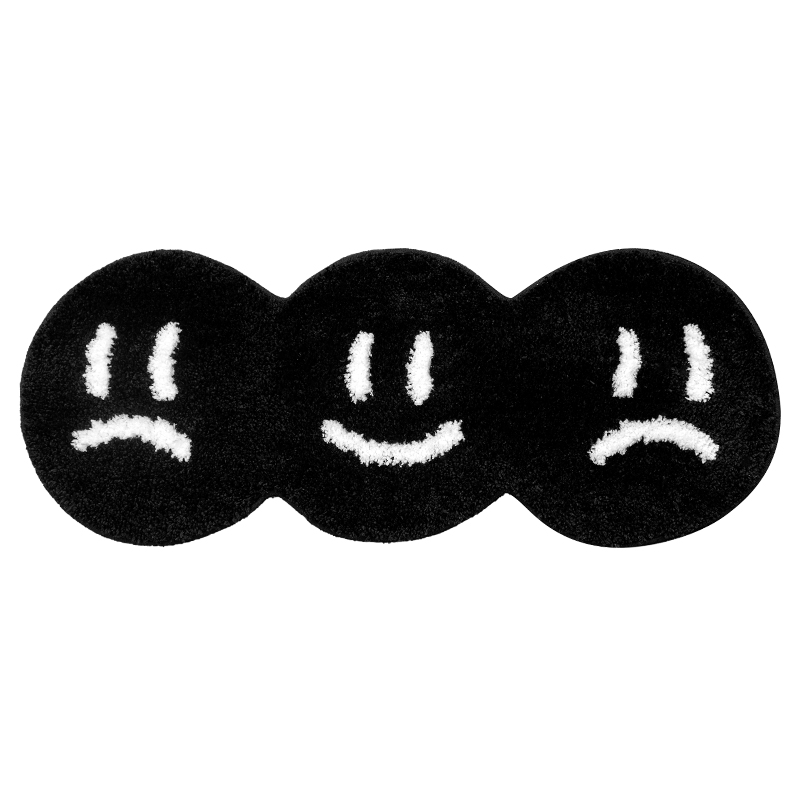Black Faces Bathroom Mat Funny - Home Bathroom Tub recension och pris